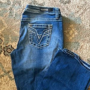 Vigoss, Chelsea slim boot cut, size 13-14, heritage fit